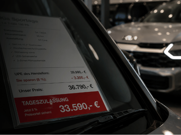 Blogbeitrag: Tageszulassung - KI generierter Inhalt