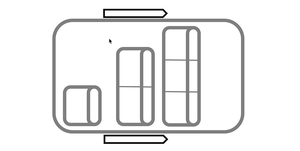 Kia PV5 Passenger 6 Sitzer Aufteilung - KI generierter Inhalt